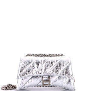 Balenciaga Crush Chain Flap Bag Quilted #247719B10B